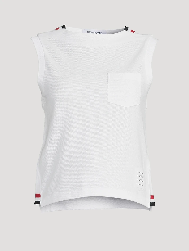 Cotton Pique Shell
