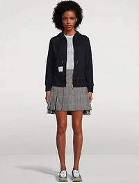 Hairline Check Merino Wool Sweater