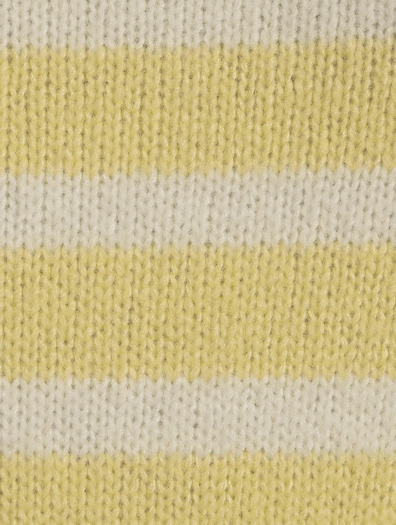 Wool Cashmere And Silk Short-Sleeve Sweater