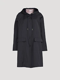 Nylon Tech Hooded Parka