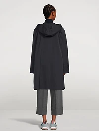 Nylon Tech Hooded Parka