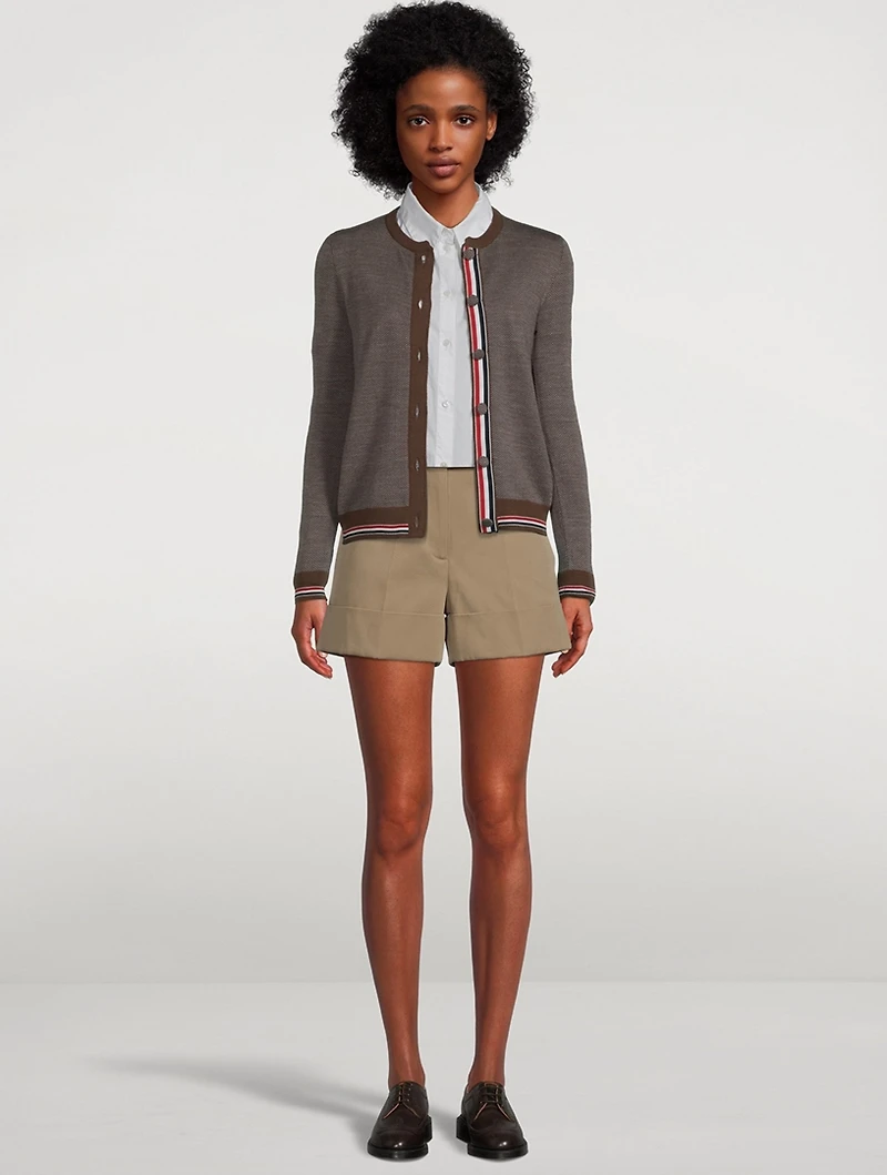 Gabardine Shorts