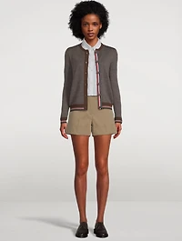 Gabardine Shorts