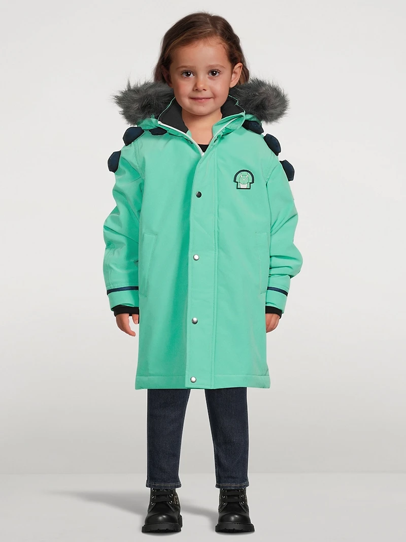 Spike Dinosaur Winter Parka