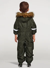 Victory Snowsuit With Faux Fur Trim