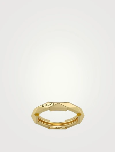 Link To Love 18K Gold Studded Ring