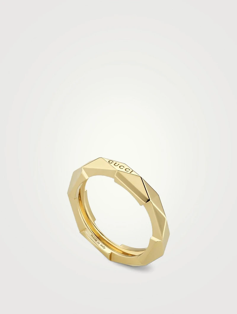 Link To Love 18K Gold Studded Ring