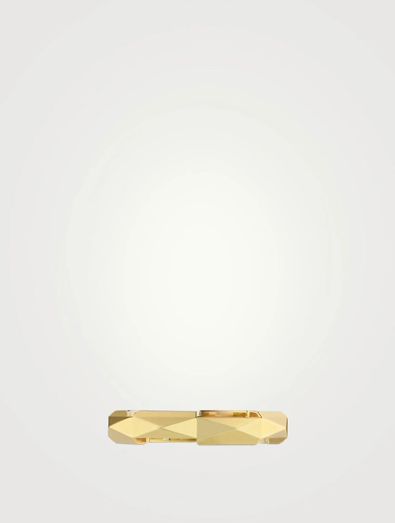 Link To Love 18K Gold Studded Ring
