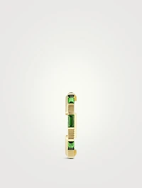 Link To Love 18K Gold Ring With Green Tourmaline