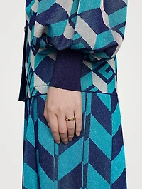 Link To Love 18K Gold Ring With Green Tourmaline