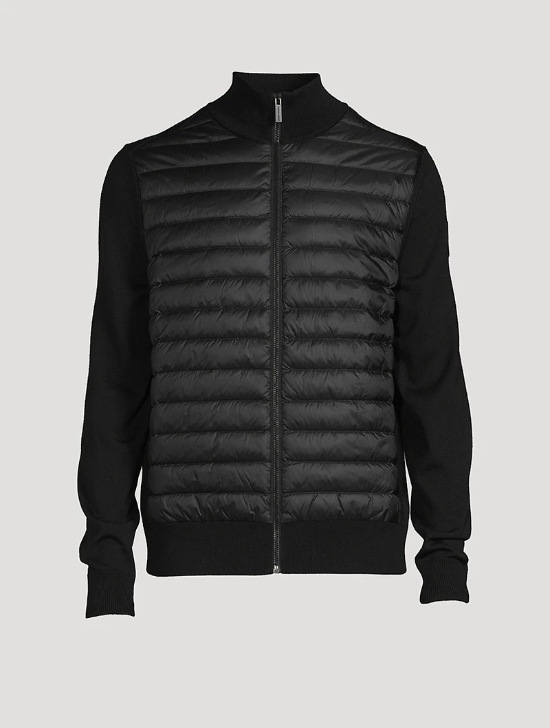 HyBridge Knit Packable Black Label Jacket