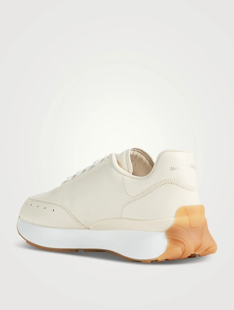 Sprint Runner Leather Sneakers