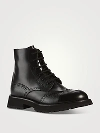 Punk Worker Leather Boots