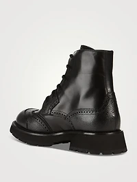 Punk Worker Leather Boots
