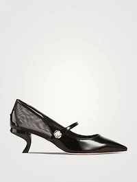 Virgule Babies Patent Leather Pumps