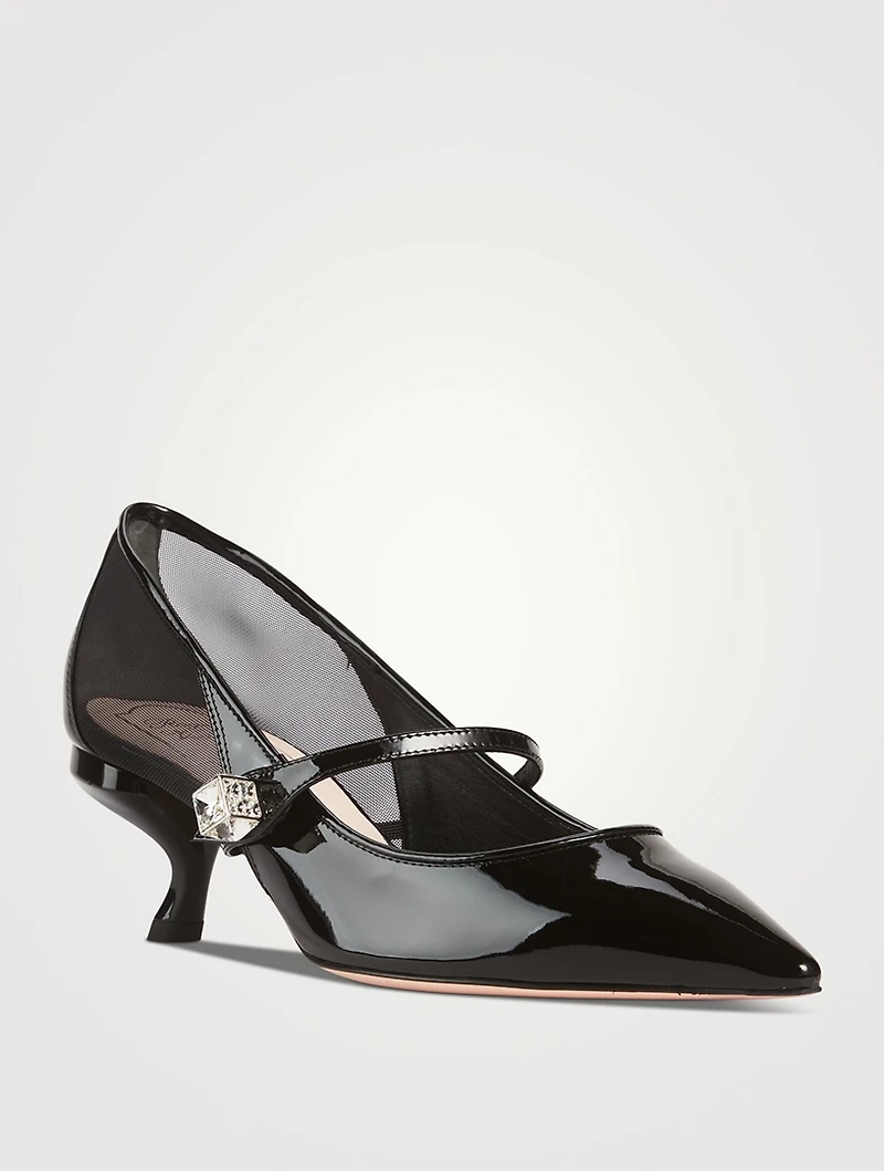 Virgule Babies Patent Leather Pumps