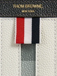 Leather Madras Four-Bar Document Holder