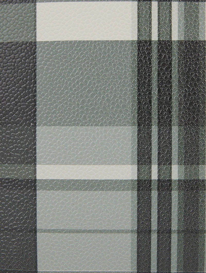 Leather Madras Vertical Camera Bag