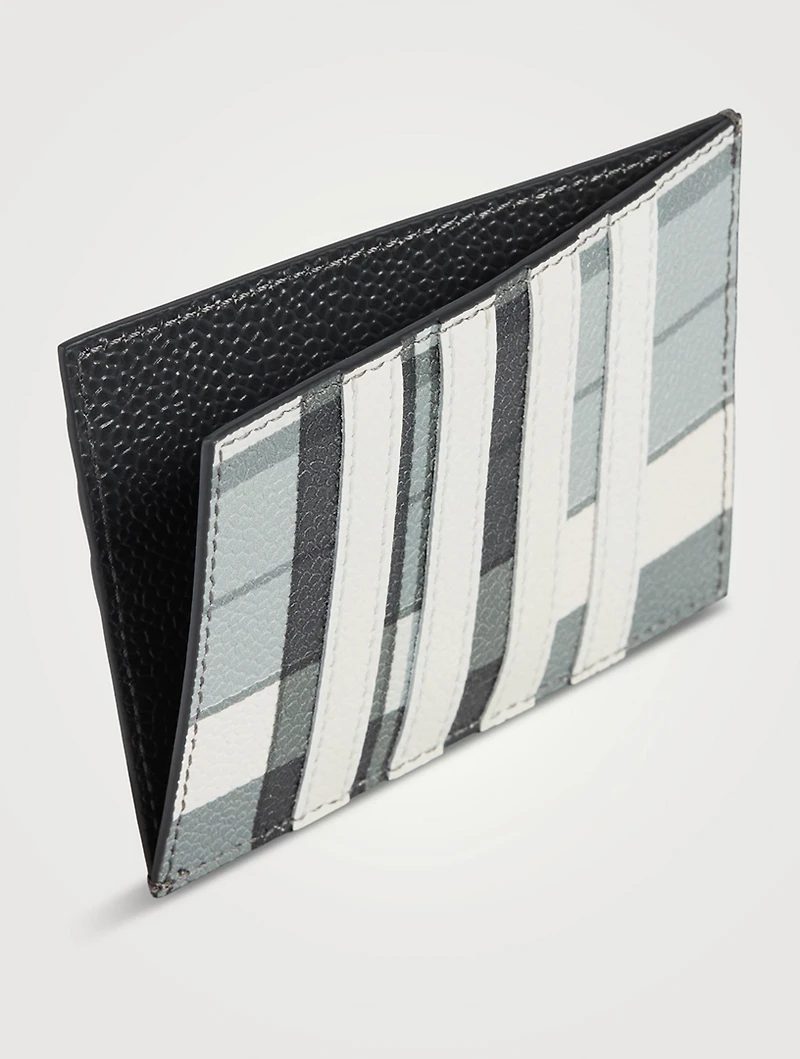 Madras Leather Card Holder