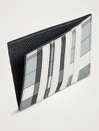 Madras Leather Card Holder