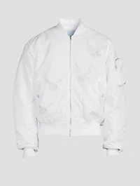 Singing Doves Bomber Jacket