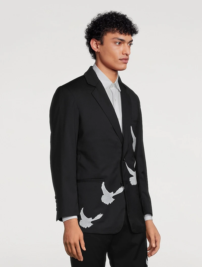 Singing Doves Wool Jacket