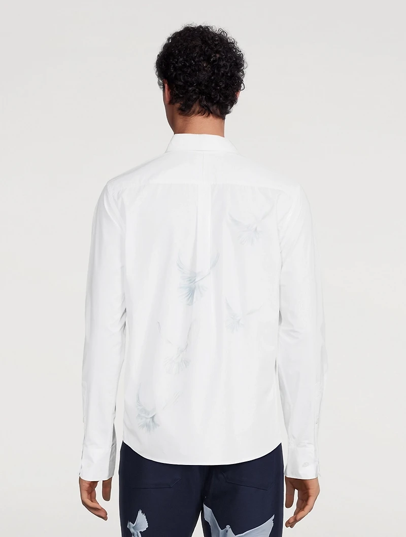 Singing Birds Cotton Shirt