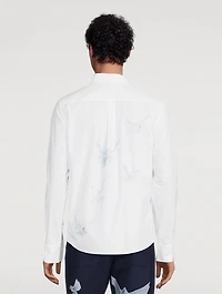 Singing Birds Cotton Shirt