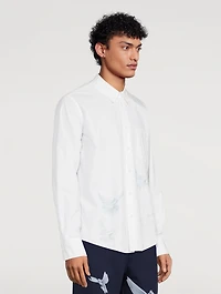 Singing Birds Cotton Shirt