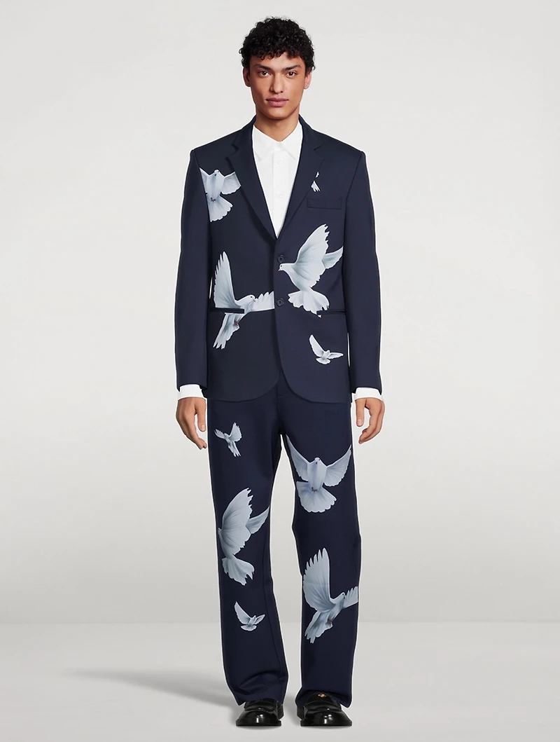 Singing Birds Cotton Shirt