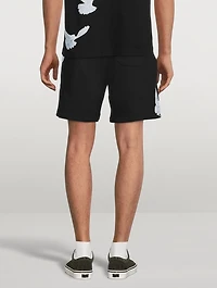 Singing Doves Cotton Shorts