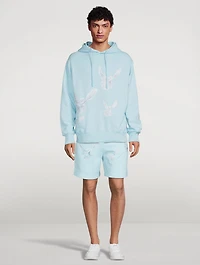 Singing Doves Cotton Hoodie