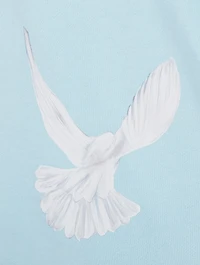 Singing Doves Cotton Hoodie