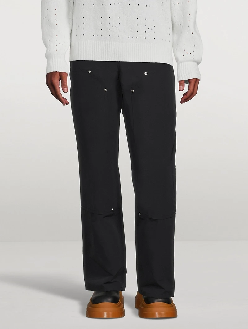 Straight-Leg Carpenter Pants