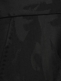 Wool-Blend Graffiti Jacquard Pants