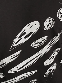 Cotton T-Shirt With Skull