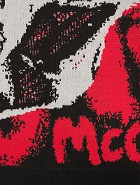 Skull Graffiti Wool-Blend Sweater