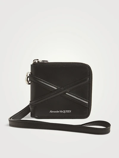 Harness Leather Zip Wallet