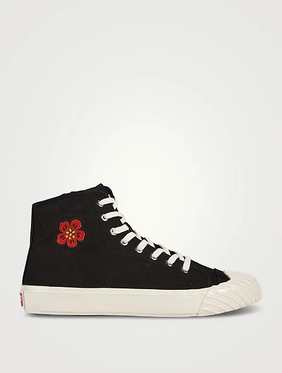 Kenzoschool Canvas High-Top Sneakers