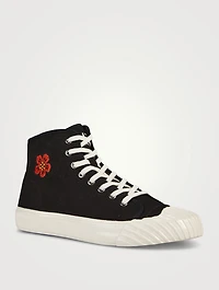 Kenzoschool Canvas High-Top Sneakers