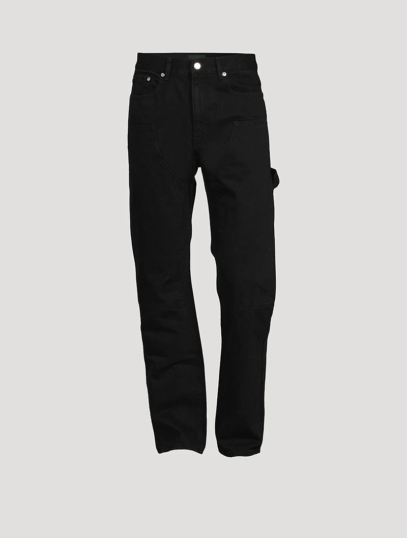 Straight-Leg Carpenter Pants