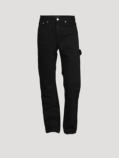 Straight-Leg Carpenter Pants