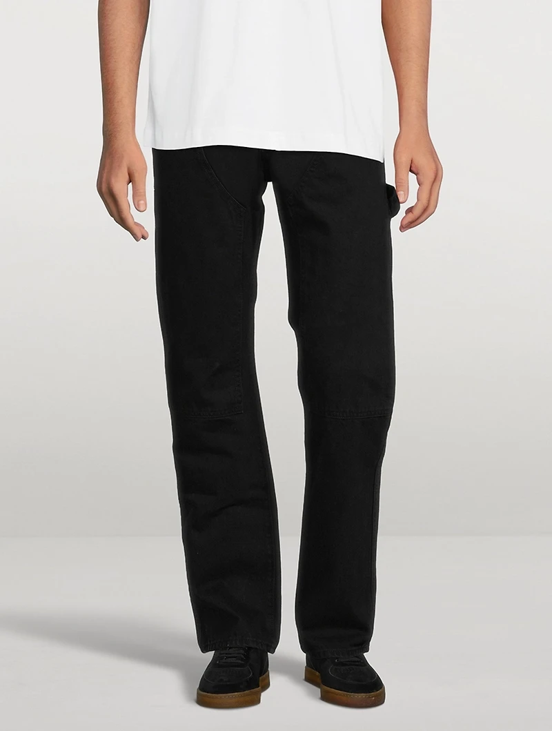 Straight-Leg Carpenter Pants