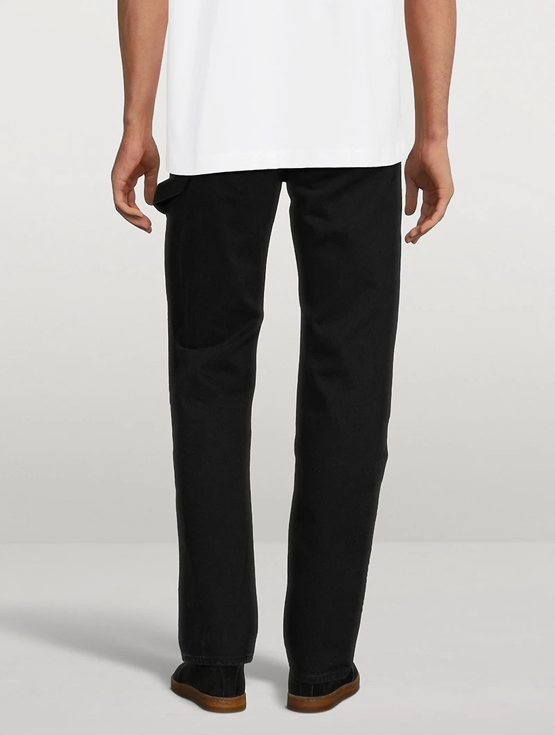 Straight-Leg Carpenter Pants