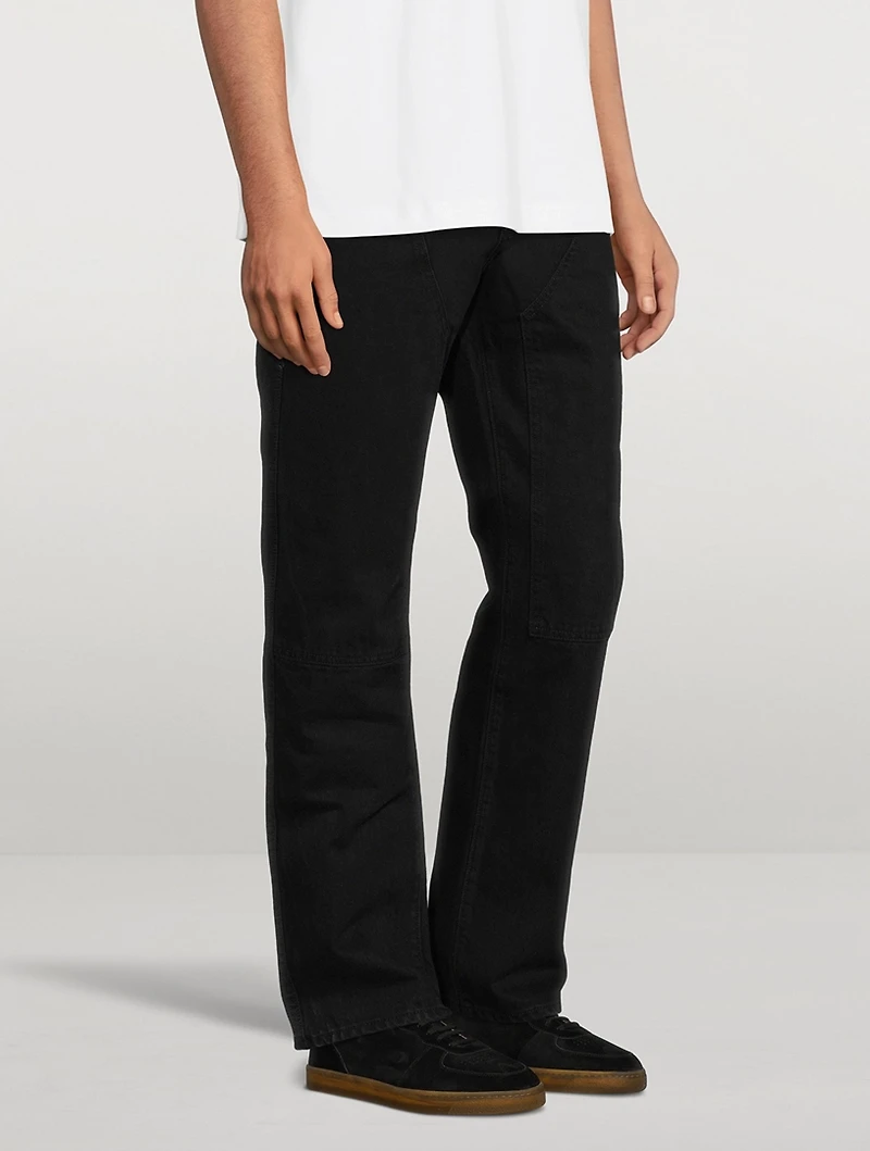 Straight-Leg Carpenter Pants
