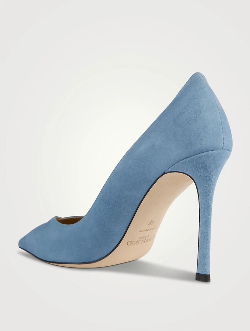 Cass Patent And Suede Pumps