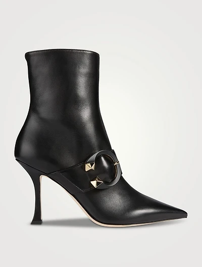 Magik Leather Ankle Boots