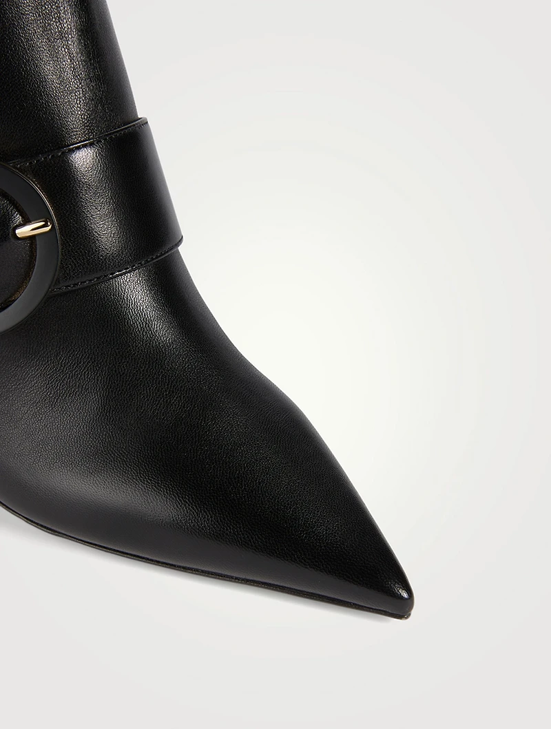 Magik Leather Ankle Boots