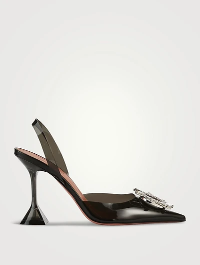 Begum PVC Slingback Pumps
