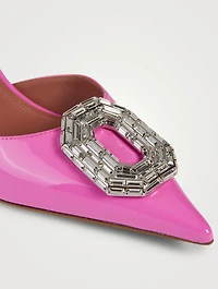 Camelia Patent Leather Slingback Pumps
